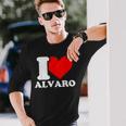 I Love Alvaro Langarmshirts Geschenke für Ihn