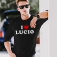 I Love Lucio I Love Lucio Langarmshirts Geschenke für Ihn