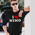 I Love Nimo I Love Nimo Langarmshirts Geschenke für Ihn