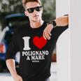 I Love Polignano A Mare Puglia Italia Maglietta a maniche lunghe Regalos para él