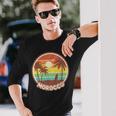 Maroc Beach Cool Retro Surf Souvenir Cadeau T-shirt à manches longues Cadeaux pour lui