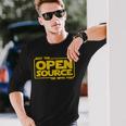 May Open Source Programming Devops Software Linux Java Maglietta a maniche lunghe Regalos para él