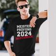 Meisterprüfung Bestanden Für Meister 2024 Handwerk Langarmshirts Geschenke für Ihn