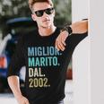 Miglior Marito Dal 2002 Anni 22 Anniversario Matrimonio Maglietta a maniche lunghe Regalos para él