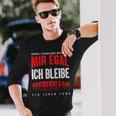 Mir Egal Ich Bleibe Freiburg Fan Football Fan Langarmshirts Geschenke für Ihn