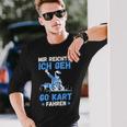 Mir Reichts Ich Geh Go Kart Driving Racing Kart Gokart Boys' Langarmshirts Geschenke für Ihn