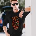 Modello Africa Kente Disegno Tribale Africano Stile Ghana Maglietta a maniche lunghe Regalos para él