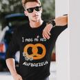 With I Mog Mi Ned Aufbrezeln Pretzel Party Costume Langarmshirts Geschenke für Ihn