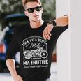 Motocicletta Motociclista Unaita Senza Moto Maglietta a maniche lunghe Regalos para él