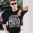 Motocross Motociclista Uomini Moto Regali Motociclismo Maglietta a maniche lunghe Regalos para él