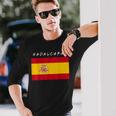 Nadalcaraz With Spain Flag Langarmshirts Geschenke für Ihn