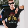 Name Justus Wo Ein Justus Istorname Langarmshirts Geschenke für Ihn