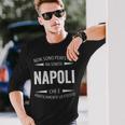 Non Sono Perfetto Ma Sono Di Napoli Maglietta a maniche lunghe Regalos para él
