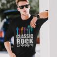 Nonno Rock Classico Maglietta a maniche lunghe Regalos para él