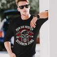 Nur Die Besten Die Jung Biker Statement Rocker Langarmshirts Geschenke für Ihn