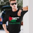 Palestine Flag Palestine Langarmshirts Geschenke für Ihn