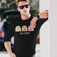 Pantasmas Ghost Spooky Conchas Mexican Ghost Long Sleeve T-Shirt Gifts for Him