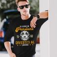 Pensione Divertente Pensionamento Tu No Divertiti Al Lavoro Maglietta a maniche lunghe Regalos para él