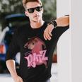 Ratz Meme Divertente Topo Rosa Con Collo A Maglietta a maniche lunghe Regalos para él