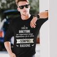 Regalo Divertente Per Direttore Io Abbia Ragione Maglietta a maniche lunghe Regalos para él