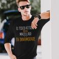 Regalo Divertente Per Macellaio Fa Innamorare Maglietta a maniche lunghe Regalos para él