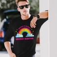 Regenbogen Retro World's Netteste Energie Auditor Langarmshirts Geschenke für Ihn