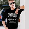 Schonend Behandeln Beamtererbeamtet 'Gentle Treat Beamter Langarmshirts Geschenke für Ihn