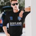 Scotland Flag Jersey Langarmshirts Geschenke für Ihn