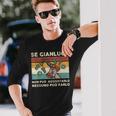 Se Gianluca Non Può Aggiustarlo Nessuno Può Farlo Maglietta a maniche lunghe Regalos para él