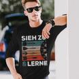 See Zu Und Lerneintage Darts Retro Sl Darts Langarmshirts Geschenke für Ihn