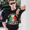 Sei Nett Zu Mir Ich Mache Deine Pizza Pizzabäcker Pizzeria Langarmshirts Geschenke für Ihn