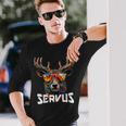 Servus Costume Costume Stag Tyrol & Bavaria Langarmshirts Geschenke für Ihn