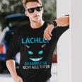 Smile Du Kannst Sie Nicht Alle Köten Cheshire Cat Langarmshirts Geschenke für Ihn