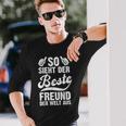 So Sieht Der Beste Freund Der Welt Aus Lustig Freundschaft Langarmshirts Geschenke für Ihn