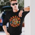 Stayin' Alive Bridesmaid Bride Babe Disco Bachelorette Party Long Sleeve T-Shirt Gifts for Him