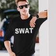 Swat Guards Uniform Police Law Enforcement Langarmshirts Geschenke für Ihn