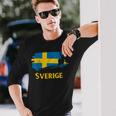 Sweden Sverige Norden Elkiking Scandinavia Langarmshirts Geschenke für Ihn