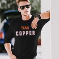 Team Cooper Surname Proud Family Last Name Familia Long Sleeve T-Shirt Gifts for Him