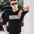 Techno A Maniche Corte Rave E Festival Festal Mdma Maglietta a maniche lunghe Regalos para él