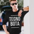 Tegno Bota Tengo Botta Frase Divertenteeneto Maglietta a maniche lunghe Regalos para él