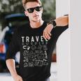 Travel Buddy Lustiges Reisegeschenk Für Reisende Langarmshirts Geschenke für Ihn