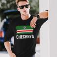 Tschetschenien Tschetschene Tschetschenen Chechnya Langarmshirts Geschenke für Ihn