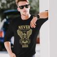 Never Underestimate The Power Of Bardo Personalized Last Name Long Sleeve T-Shirt Gifts for Him