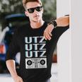 Utz Utz Utz Cool Techno Beat s Langarmshirts Geschenke für Ihn