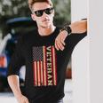 Veteran Veterans Day Usa United States America American Flag Long Sleeve T-Shirt Gifts for Him
