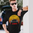 Vintage Retro Muscle Car For8 And Oldtimer Fans Langarmshirts Geschenke für Ihn