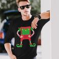 Weihnachtself Kostüm Elf Wichtel Weihnachtszwerg Langarmshirts Geschenke für Ihn