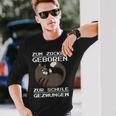 Zum Zocken Geboren Zum Schule Forces Console Ps5 Gaming Langarmshirts Geschenke für Ihn