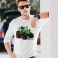 Alter Deutz Tractor Gray Langarmshirts Geschenke für Ihn