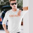 Amore Italian Culture Langarmshirts Geschenke für Ihn